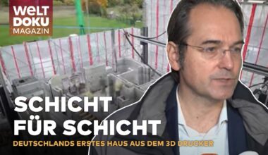 REVOLUTION IM WOHNUNGSBAU: Deutschlands erstes 3D-gedrucktes Mehrfamilienhaus | WELT Magazin