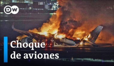 Cinco muertos en la colisión de dos aviones en el aeropuerto de Tokio