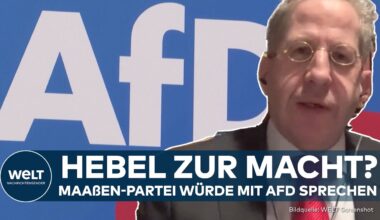 DEUTSCHLAND: Hans-Georg Maaßen plant Partei-Gründung! Tür für AfD würde offen stehen I WELT Exklusiv