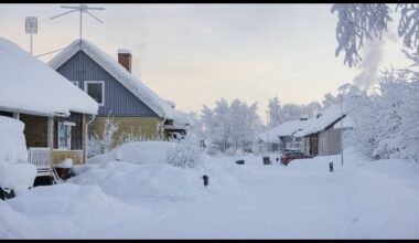 La Scandinavie face à une vague de froid extrême