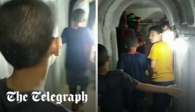 Children led through Hamas tunnels, IDF reveals