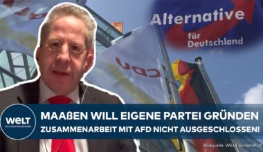 DEUTSCHLAND: Ex-Verfassungsschutzchef Hans-Georg Maaßen will eigene Partei gründen