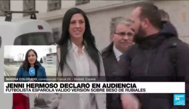 Informe desde Madrid: Jenni Hermoso rindió declaración sobre beso de Luis Rubiales