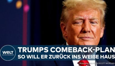 USA UNTER SPANNUNG: Trumps Comeback-Offensive! Wie er das Weiße Haus 2024 zurückerobern will