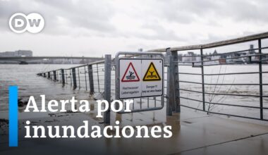 Grandes superficies están bajo el agua en Alemania