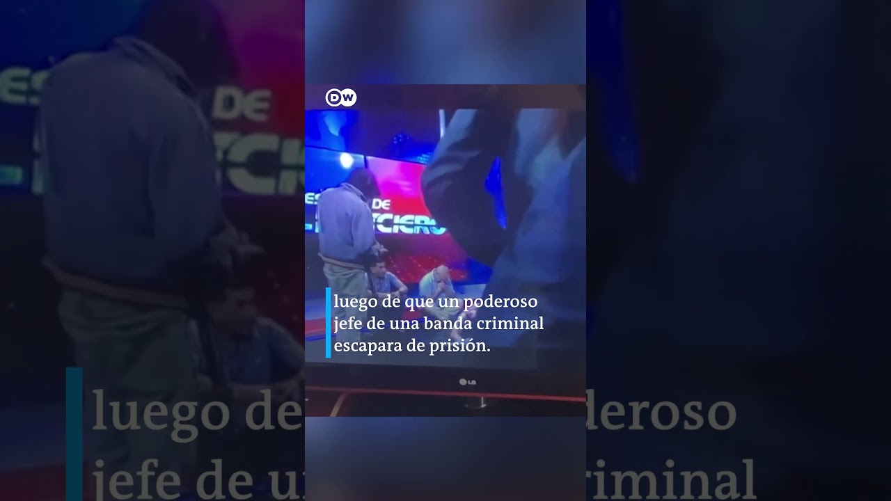 Grupo de encapuchados toman canal de TV de Ecuador y detienen la transmisión en vivo