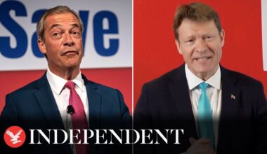 Richard Tice ‘confident’ Nigel Farage will play role in Reform UK