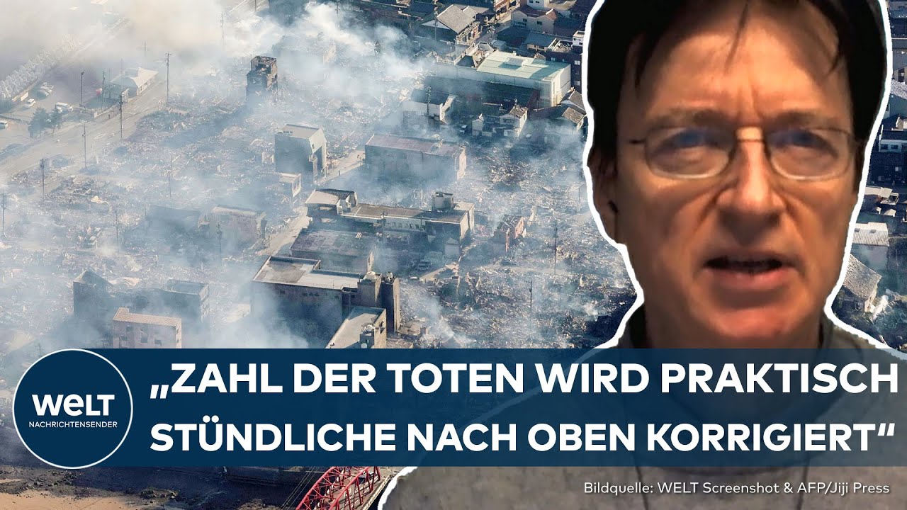 ERDBEBEN ERSCHÜTTERT JAPAN: Mindestens 30 Tote! Nachbeben erschweren Rettung von Verschütteten