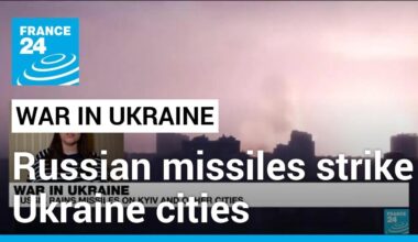 Russian ballistic missiles strike Ukraine's largest cities • FRANCE 24 English