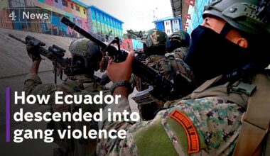 Ecuador violence: President calls for neutralisation of criminal gangs