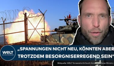 NORDKOREA: Kim feuert Granaten nahe Seegrenze zu Südkorea ab– Yeonpyeong-Insel soll evakuiert werden