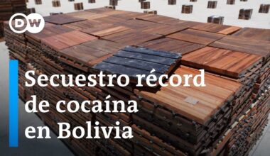 Bolivia intercepta el mayor cargamento de cocaína de su historia