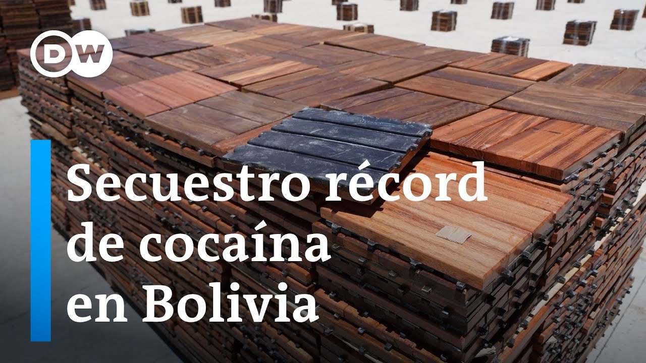 Bolivia intercepta el mayor cargamento de cocaína de su historia