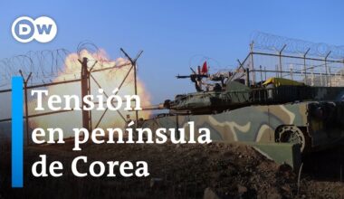 Corea del Norte dispara 200 misiles cerca de Corea del Sur