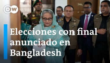 La "dama de hierro" de Bangladesh gana su quinto mandato en elecciones boicoteadas por la oposición