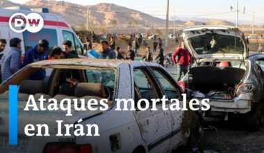 Más de 103 muertos en explosiones en Irán