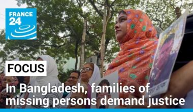 In Bangladesh, families of missing persons demand justice • FRANCE 24 English