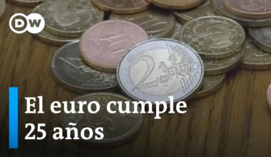 Desde hace 25 años el euro es la moneda común de varios países de la Unión Europea