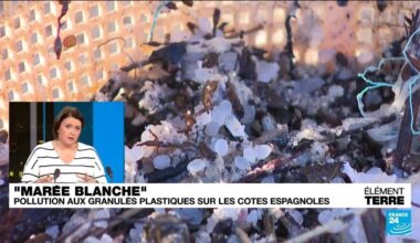 "Marée blanche" : des millions de granulés de plastiques déversés sur les côtes espagnoles