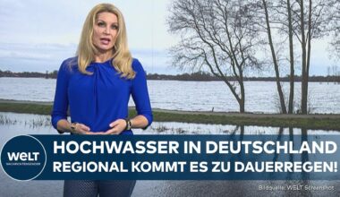 WETTER: Mehr Hochwasser möglich?! Neuer Regen in einigen Regionen von Deutschland