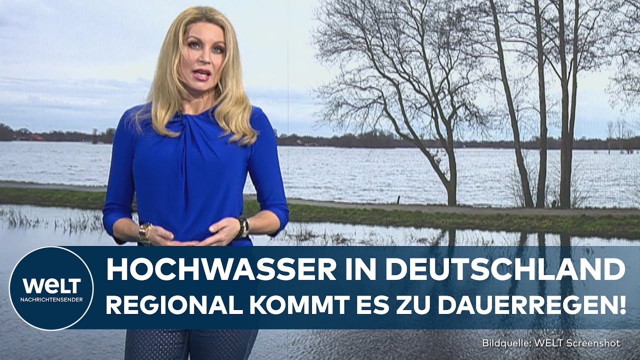 WETTER: Mehr Hochwasser möglich?! Neuer Regen in einigen Regionen von Deutschland