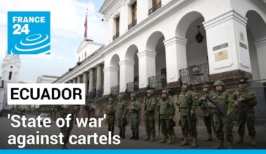 Ecuador in 'state of war' against cartels amid surge in violence, president says • FRANCE 24