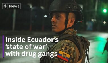 Ecuador declares ‘state of war’ against drug gangs