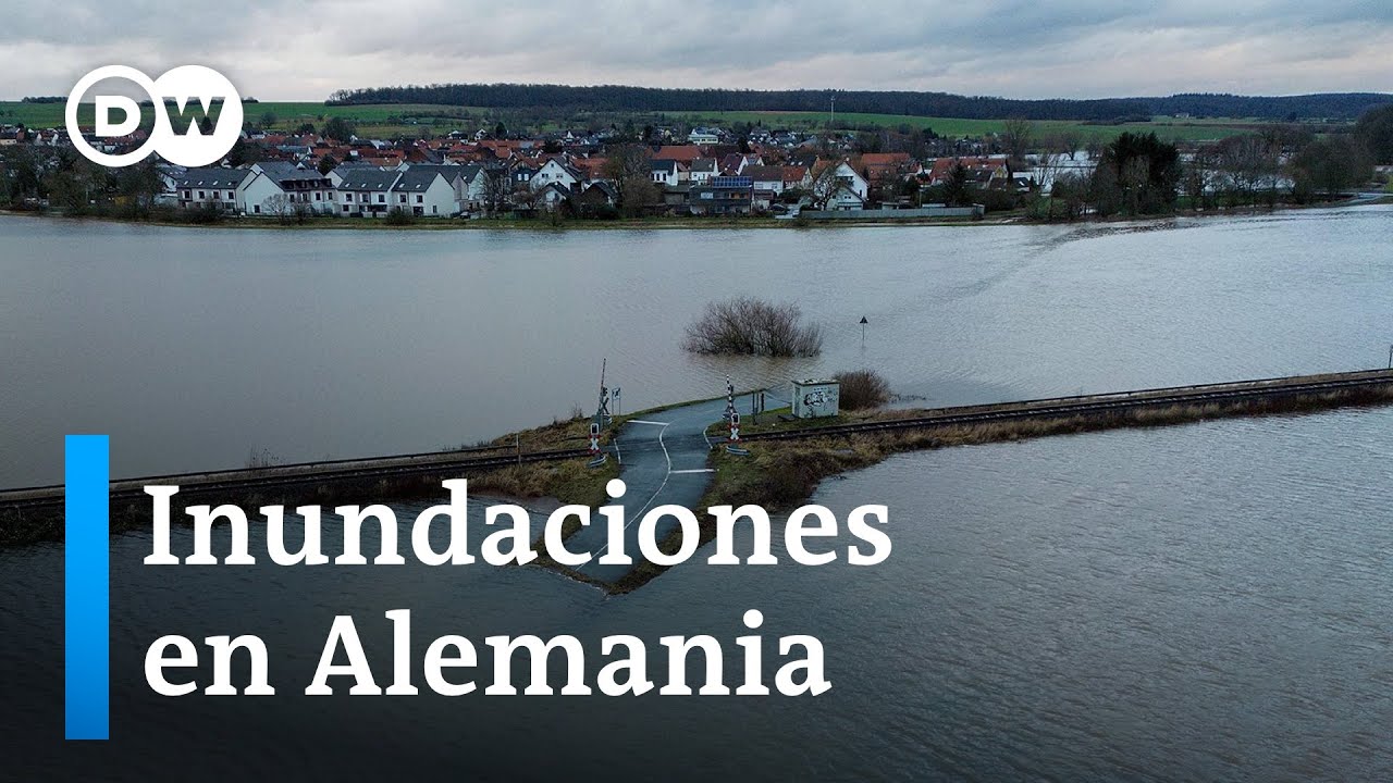 Alemania lucha contra crecida y desbordamiento de ríos