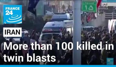 Blasts kill over 100 at ceremony to mark death of Iranian commander • FRANCE 24 English