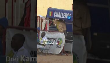 Videobeweis beim Ringen im Senegal