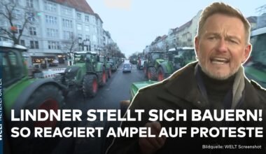 BAUERN-PROTESTE: Christian Lindner stellt sich Landwirten! Großdemo am Brandenburger Tor in Berlin