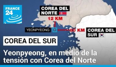 Roces entre Corea del Sur y Corea del Norte tiene en vilo a los habitantes de Yeonpyeong