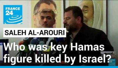 Who was Saleh al-Arouri, the Hamas leader killed in Beirut strike? • FRANCE 24 English