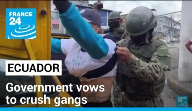 'They aroused our ire': Ecuador vows to crush gangs • FRANCE 24 English