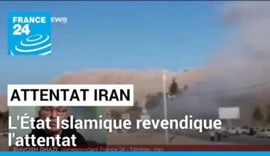 Attentat en Iran : revendication de l'EI • FRANCE 24