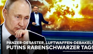 UKRAINE-KRIEG: Panzer-Desaster und Luftwaffen-Drama! Rabenschwarzer Tag für Wladimir Putin!