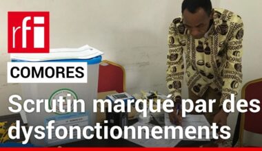 Présidentielle aux Comores : le scrutin marqué par un certain nombre de dysfonctionnements • RFI