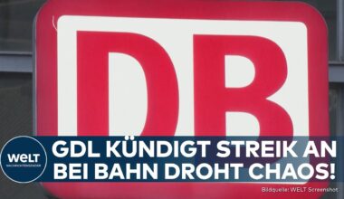 DEUTSCHE BAHN: Chaos droht! GDL kündigt Streik von mehreren Tagen in Deutschland an!