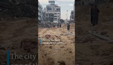 Three months of shelling: Gaza City in ruins | DW News