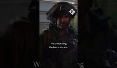 Israeli army releases new video it says shows Hamas tunnels in Gaza