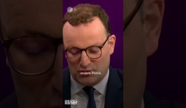 Jens Spahn: "Unmut kann man nicht verbieten" | #shorts #ampel #afd #spahn #illner