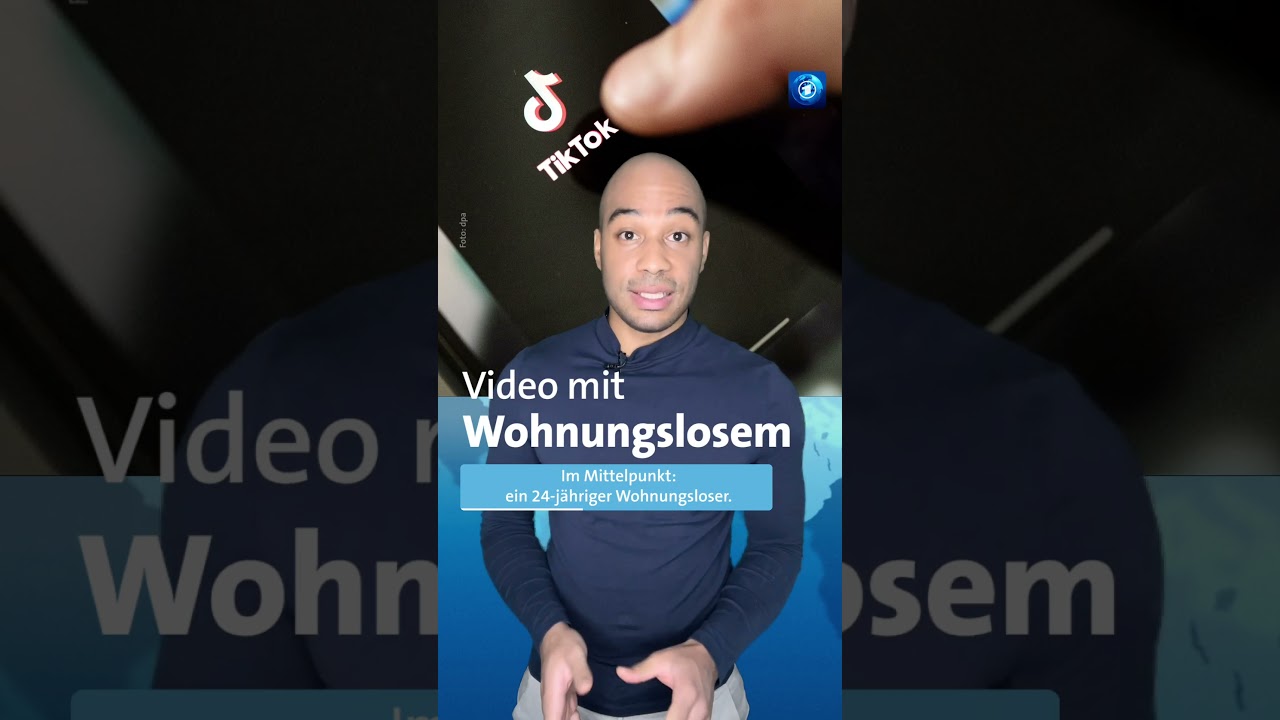 Mutmaßlicher Spendenbetrug: Influencer soll Obdachlosen ausgenutzt haben. #shorts #tagesschau