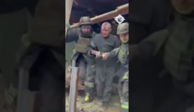 Ukraine: Man rescued after Russian bombardment on Kharkiv