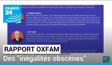 Des "inégalités obscènes": avant Davos, Oxfam dénonce l'enrichissement des milliardaires