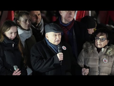 L'opposition polonaise dans les rues contre le gouvernement libéral