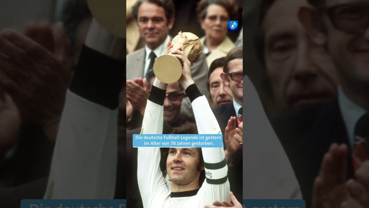 Er war einer der Größten der deutschen Fußball-Geschichte: Franz Beckenbauer. #beckenbauer