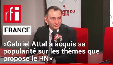 Laurent Jacobelli: «Gabriel Attal a acquis sa popularité sur les thèmes que propose le RN»