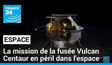 La mission de la fusée Vulcan Centaur en péril dans l'espace, une anomalie repérée • FRANCE 24