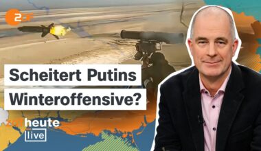 Hohe russische Verluste - aber reicht Kiews Munition? | Militärexperte Mölling bei ZDFheute live