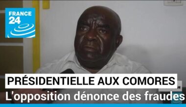 Election présidentielle aux Comores :  Azali Assoumani favori, l'opposition dénonce des fraudes